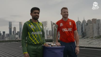 Captains Jos Buttler and Babar Azam hop on top of the MCG | T20WC 2022