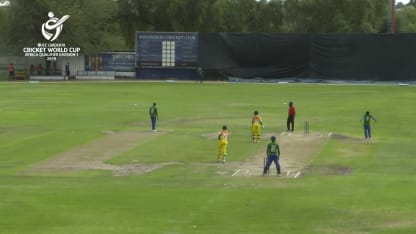 U19 CWC Africa Q: Uganda v Sierra Leone - Munir Ismail's 73 not out helps steady the ship for Uganda