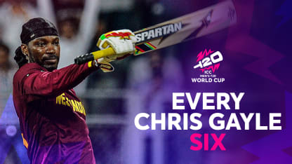 Every Chris Gayle six in tournament history | T20 World Cup
