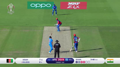 CWC19: IND v AFG - Mohammad Shami's hat-trick