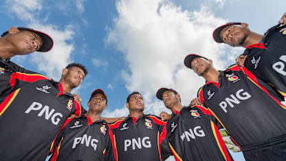 Papua New Guinea's side at the U19 World Cup