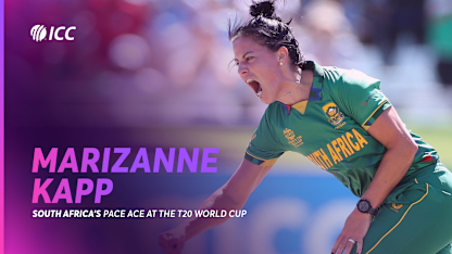 South Africa's pace ace Marizanne Kapp in action | T20 World Cup