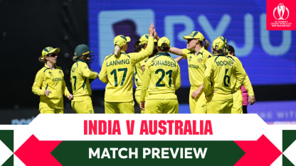 M18 Match Preview: India v Australia | CWC22