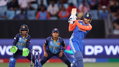 Mandhana opens arms to hit India's first six of the tournament | WT20WC 2024