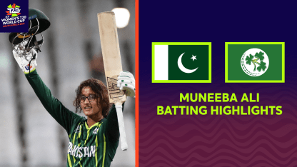 Muneeba Ali hits historic hundred for Pakistan | Women's T20WC 2023