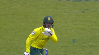 CWC19: SA v BAN - All wickets from South Africa innings