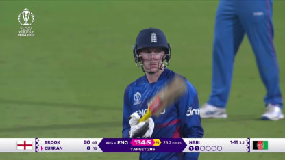 Harry Brook - Half Century - England vs Afghanistan