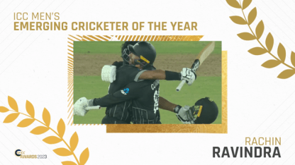 Rachin Ravindra - ICC Men's Emerging Cricketer of the Year | ICC Awards 2023