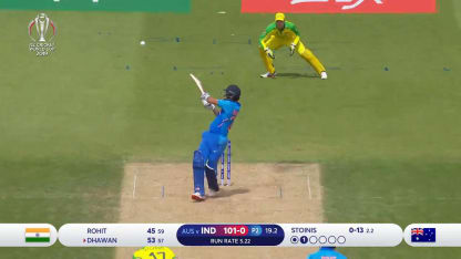 CWC19: IND v AUS - Shikhar Dhawan's third #CWC century highlights