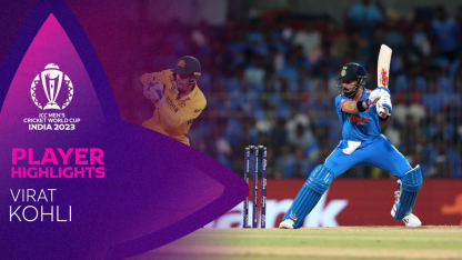 Kohli to the rescue with classy India knock | CWC23