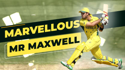 Glenn Maxwell talks us through his most brilliant shots