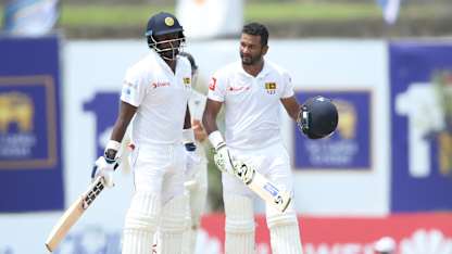 Karunaratne is in the top 10 Test batsmen list for the first time