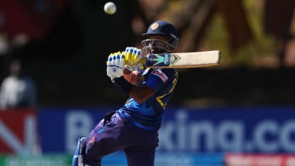 Sadeera with a quick-fire fifty for Sri Lanka | CWC23 Qualifier