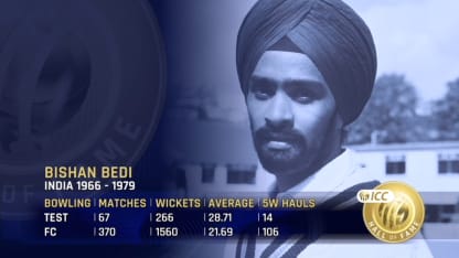 ICC Hall of Fame: Bishan Bedi | 'Languid, poetic spin bowler'