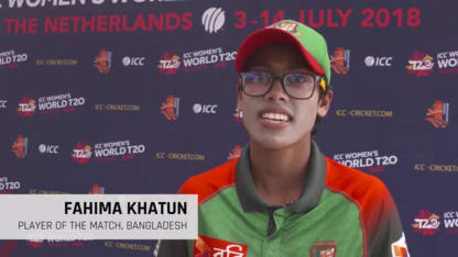 WT20Q: Interview with Fahima Khatun