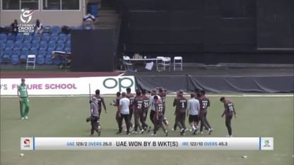 UAE win Plate final | UAE v IRE | ICC U19 Men’s CWC 2022