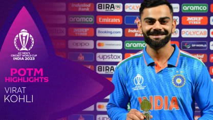 Unbeaten Kohli smashes record century | POTM Highlights | CWC23