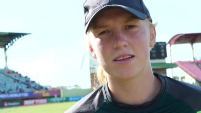 AUS v IRE: Kim Garth on getting her 100th cap