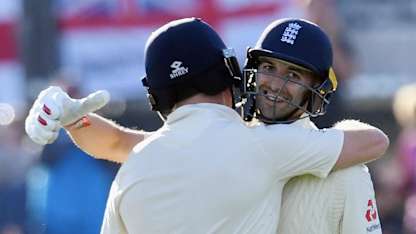 Mark Wood and Jonny Bairstow