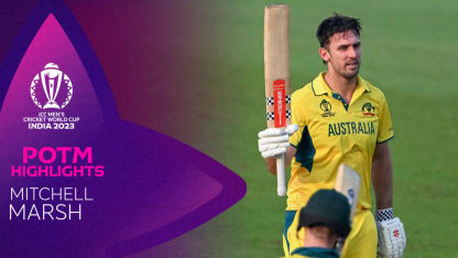 Marsh slams career-best score for Australia | POTM Highlights | CWC23