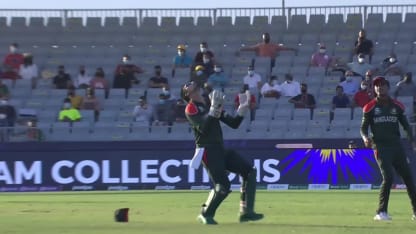 Al Hasan picks up his fourth wicket