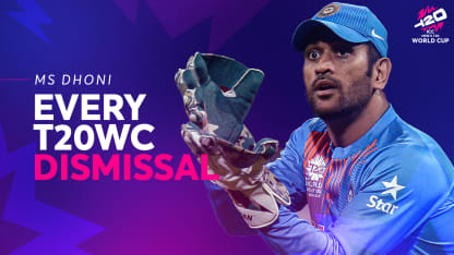 All wicket-keeping dismissals by MS Dhoni | T20 World Cup