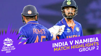 Match Highlights: India v Namibia