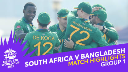 Match Highlights: South Africa v Bangladesh