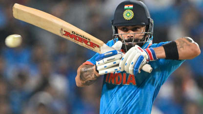 Perfect finish! Kohli brings up ton and India victory with huge six | CWC23
