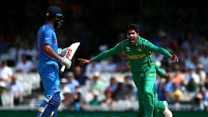 Mohammad Amir and Hassan Ali tore through India’s top order with some of the most impressive bowling.