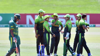 How the South Africa wickets fell against Pakistan in the U19CWC Super League quarter-finals