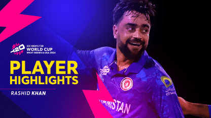 Rashid Khan four-for guides Afghanistan to a massive win | Player Highlights | T20WC 2024