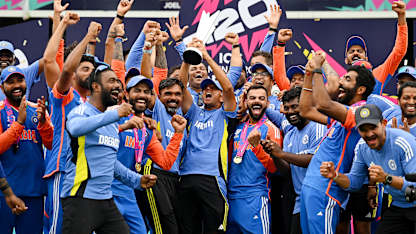 Dravid discloses emotions behind celebration of T20 World Cup win