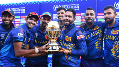Behind the scenes as Sri Lanka celebrate final triumph and World Cup qualification | CWC23 Qualifier