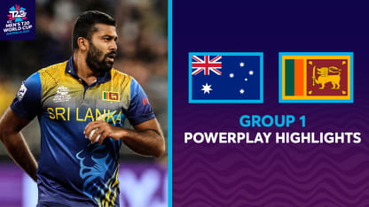 Powerplay Highlights | Australia v Sri Lanka | T20WC 2022