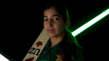 Pakistan’s all-action batter Aliya Riaz | CWC22
