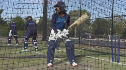 WT20WC: At the nets – Sri Lanka's Harshitha Madhavi