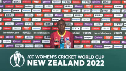 West Indies "in a good place" | Stafanie Taylor's Arrival Presser | CWC22