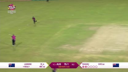AUS v NZ: Australia innings highlights