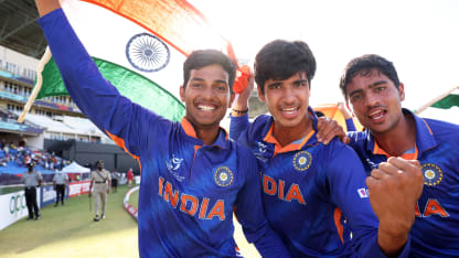 India beat England to be crowned 2022 U19 Cricket World Cup champions