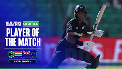 Ravindra's sublime ton powers NZ to the final | POTM Highlights | Champions Trophy 2025