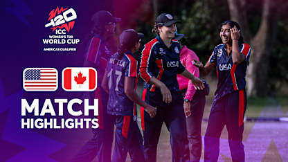 USA v Canada | Match Highlights | ICC Women's T20 World Cup Americas Qualifier