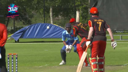 ICC WT20 Europe Qualifier 2018: Germany v France – Germany's Mudasser Muhammed fires 78 from 50