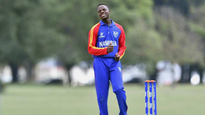Ireland lose first two wickets to Mauritius Ngupita