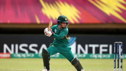 Bismah Maroof hit a half-century