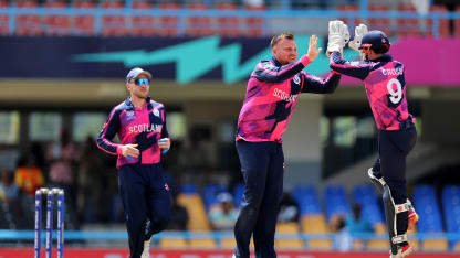Mark Watt vs Khalid Kail | OMA v SCO | T20WC 2024