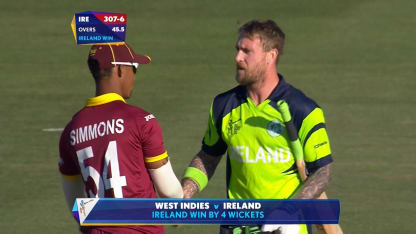 Match highlights – IRE vs WI