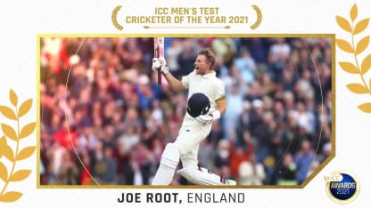 The ICC Men’s Test Cricketer of the Year: Joe Root