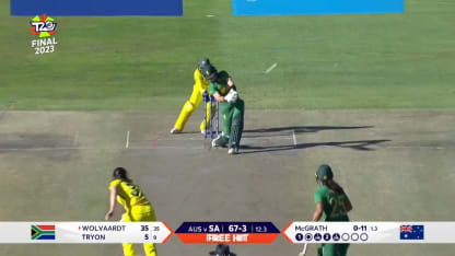 Six - Laura Wolvaardt | AUS v SA | Women's T20WC 2023