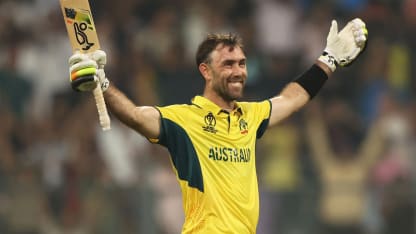 Epic montage of Glenn Maxwell's incredible double hundred | CWC23